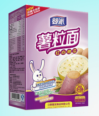 嬰派紅心地瓜薯粒面