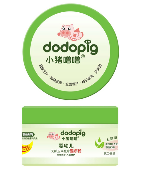 小豬嚕嚕yingye天然玉米祛痱濕疹粉140g