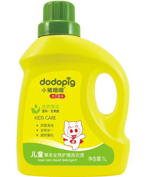 小豬嚕嚕兒童草本全效護理洗衣液1L
