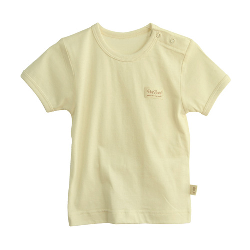 素棉寶貝本色有機棉yingye短袖T恤