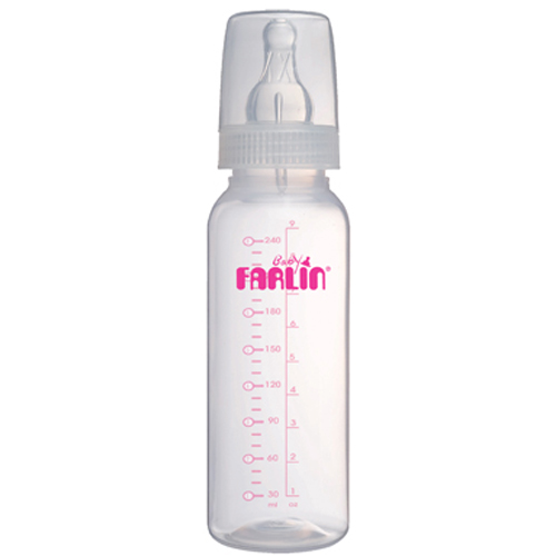 華林貝比PP標準直身奶瓶240cc