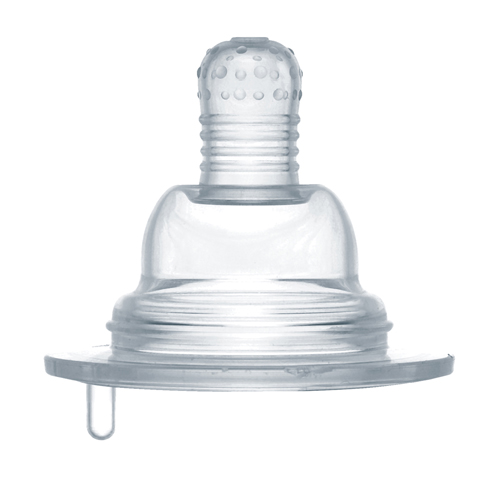 華林貝比寬口徑S孔黃金三角奶嘴(2入)