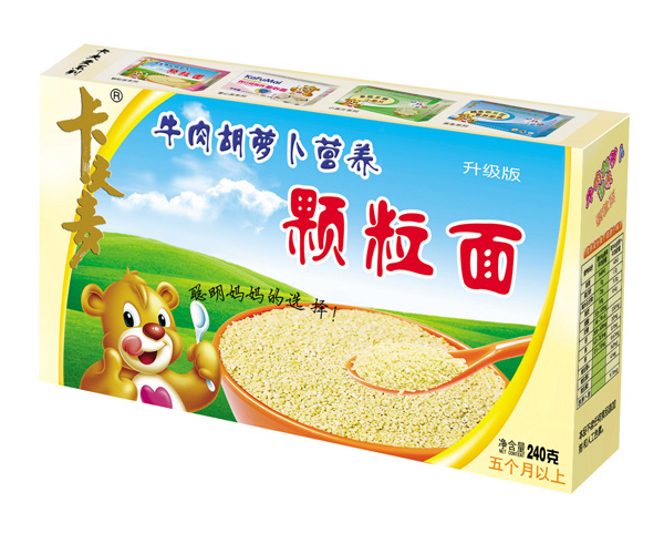 卡夫麥牛肉胡蘿卜營養(yǎng)顆粒面