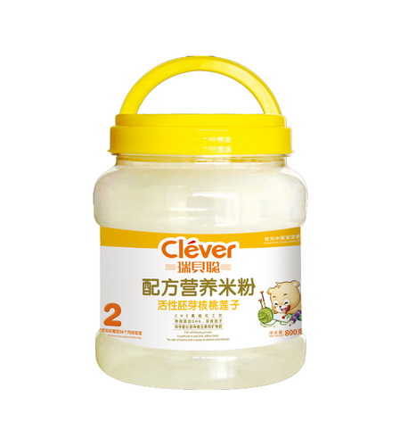 瑞貝聰活性胚芽核桃蓮子營(yíng)養(yǎng)米粉2段