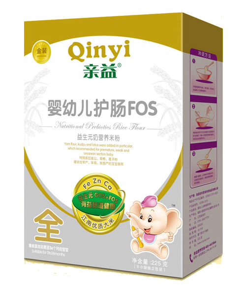 親益盒裝益生元yingye護(hù)腸FOS奶營養(yǎng)米粉全