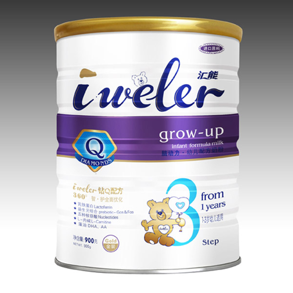 匯能金裝yingye奶粉3段900g