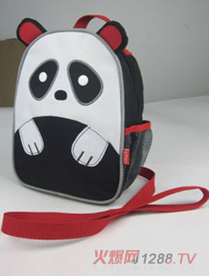 潤(rùn)子二合一動(dòng)物學(xué)行袋(熊貓)