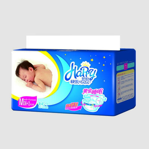 快樂(lè)貝貝紙尿褲M36+2