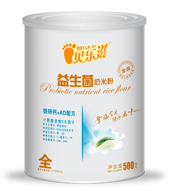 貝樂滋鐵鋅鈣+AD配方奶米粉