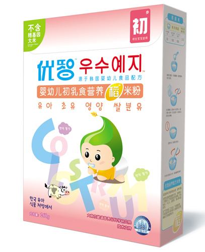 優(yōu)智yingye初乳食稻米粉盒裝