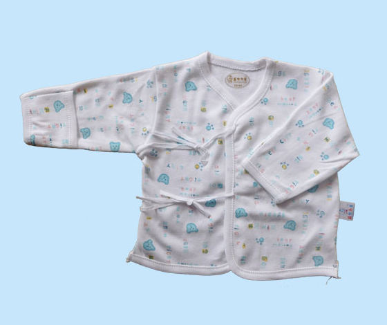 A02半背包邊系帶上衣(蘭)