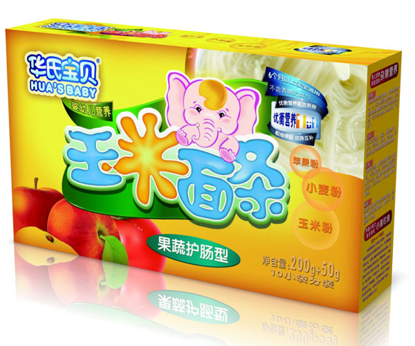 華氏寶貝果蔬護腸玉米面條