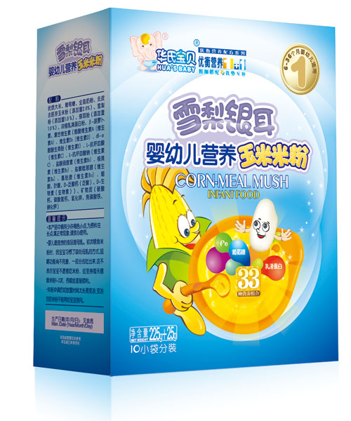 華氏寶貝雪梨銀耳玉米米粉盒裝