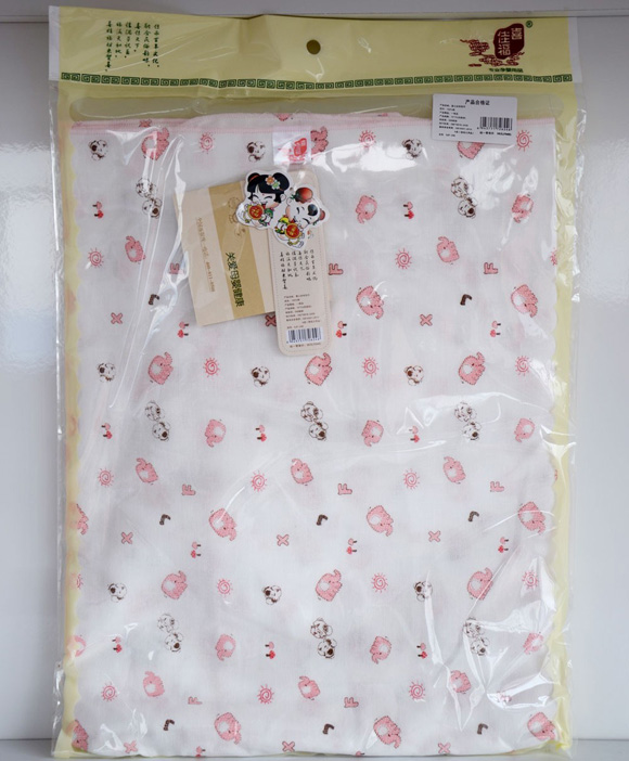 喜佳福yinge紗布包巾四層