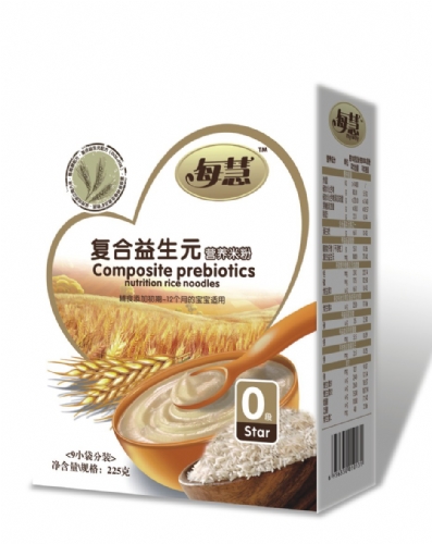 每慧復(fù)合益生元營(yíng)養(yǎng)米粉0段(盒裝)