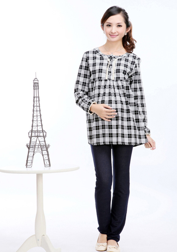 康福祿yunf襯衫黑白格