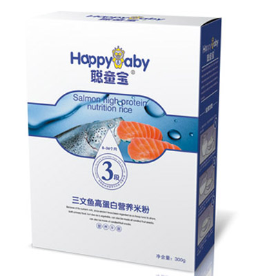 聰童寶盒裝三文魚高蛋白米粉3段