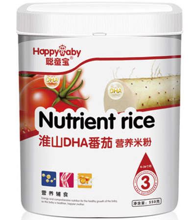 聰童寶淮山DHA蕃茄營(yíng)養(yǎng)米粉3段