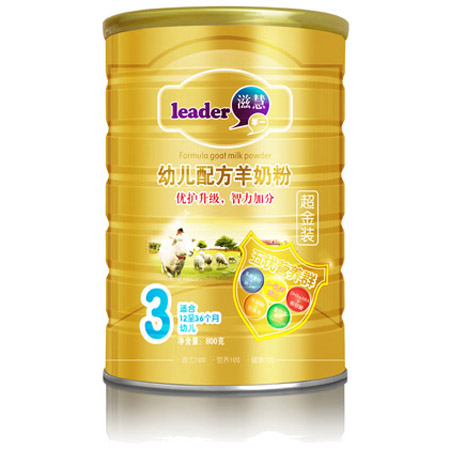 超金裝滋慧羊一youe配方羊奶粉3段800克