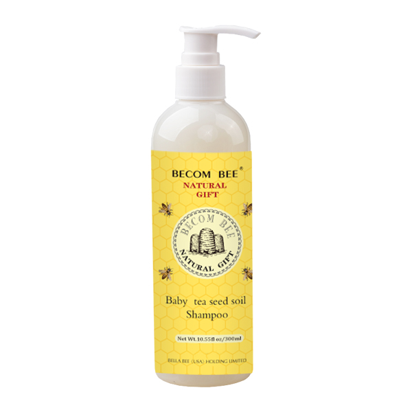 貝康小蜜蜂yinge茶籽油無(wú)淚洗發(fā)露