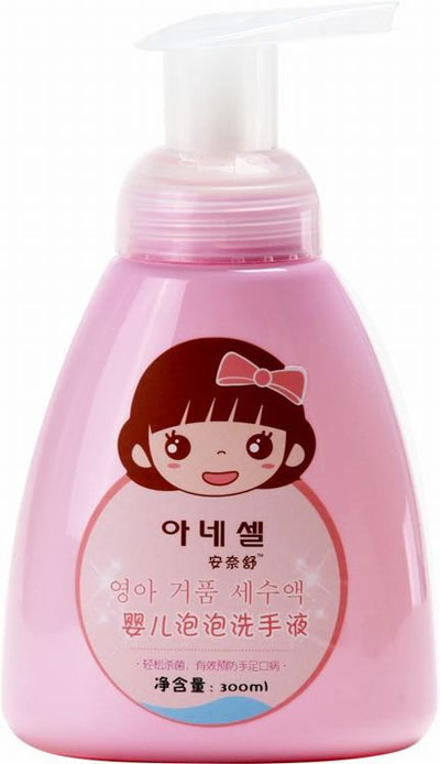 安奈舒yinge泡泡洗手液