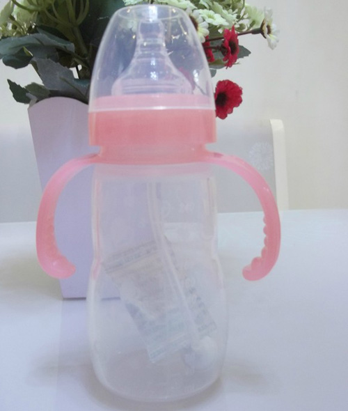 阿拉丁yinge自動奶瓶粉色