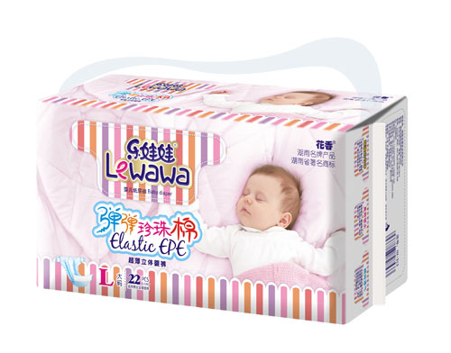 樂(lè)娃娃彈彈珍珠棉yinge紙尿褲L碼