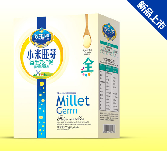 歐樂(lè)聰益生元護(hù)暢小米胚芽盒裝全段