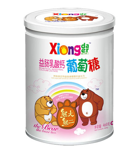 熊大熊二益腸乳酸鈣葡萄糖