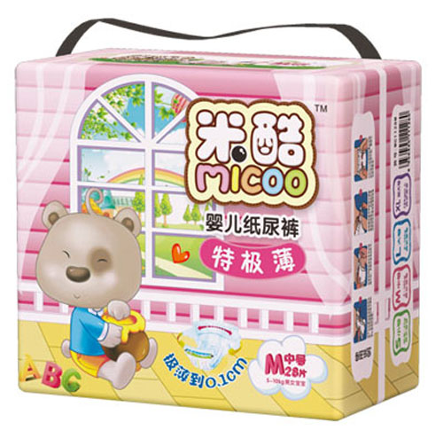 米酷特極薄yinge紙尿褲(中號(hào))