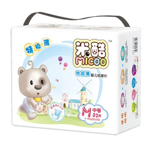 米酷特極薄yinge紙尿片(中號(hào))