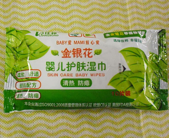 住邦yinge金銀花護(hù)膚濕巾10片