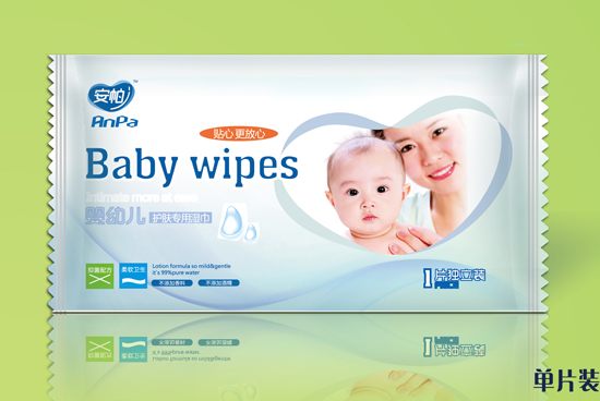 安帕yingye護膚濕巾單片裝