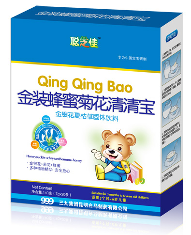 聰芝佳金裝蜂密菊花清清寶