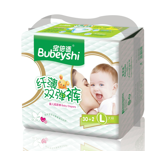 寶貝適纖薄雙彈褲L號(hào)