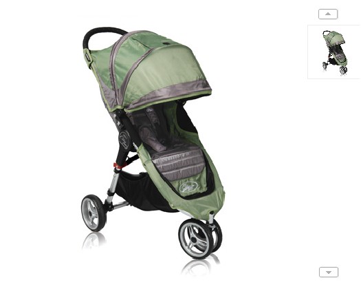 Baby Jogger city mini 綠色手推車