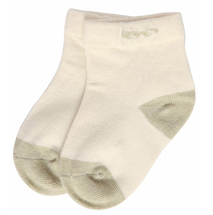 本色源有機棉純色襪子