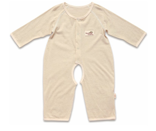 本色源對(duì)襟開(kāi)檔哈衣