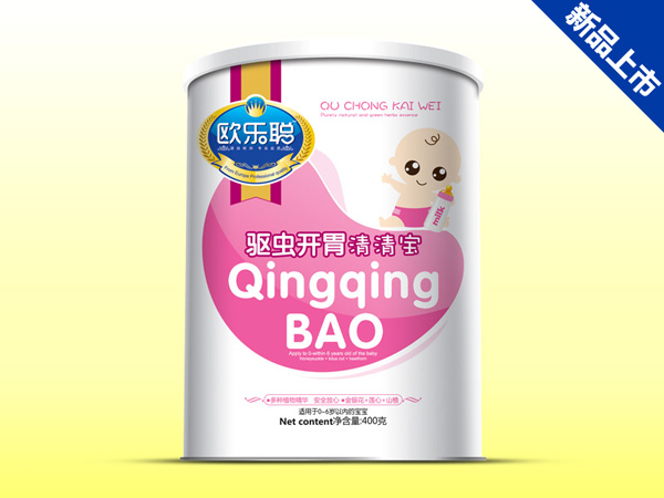 歐樂(lè)聰驅(qū)蟲開胃清清寶