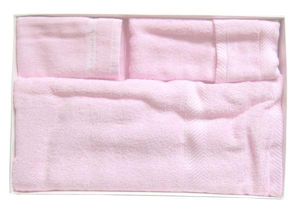 潤羽康竹纖維方形浴巾禮盒