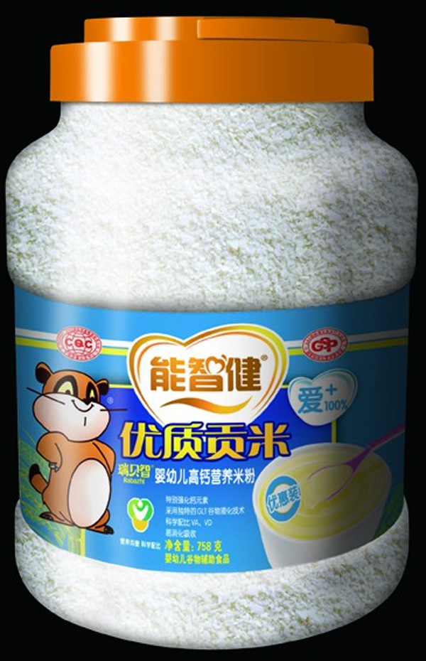 能智健758g優(yōu)惠裝yingye高鈣營(yíng)養(yǎng)米粉(片狀)