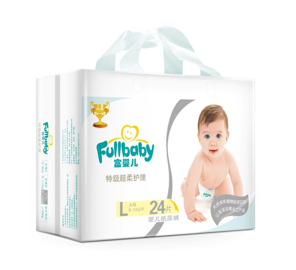 富yinge銀裝系列紙尿褲L-24