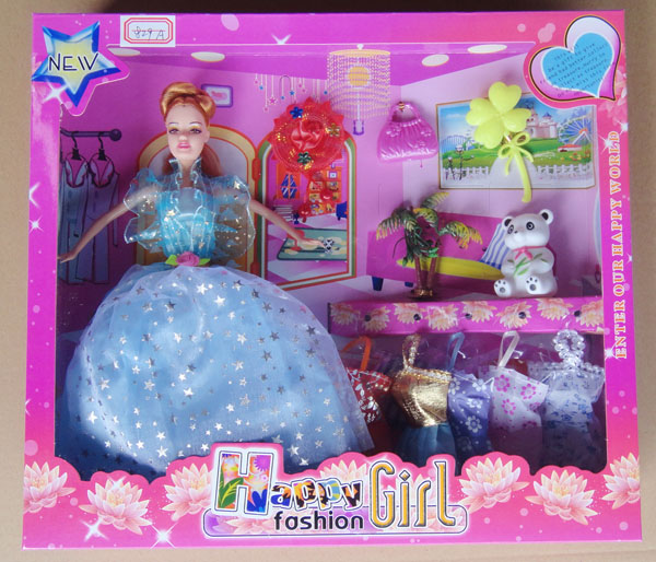 眾合玩具時(shí)尚女孩娃娃