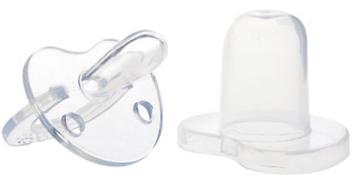 可愛(ài)小鴨全硅膠初生型安撫奶嘴