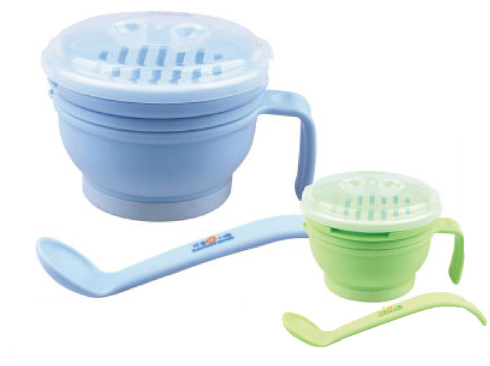 可愛(ài)小鴨多功能盛飯研磨組