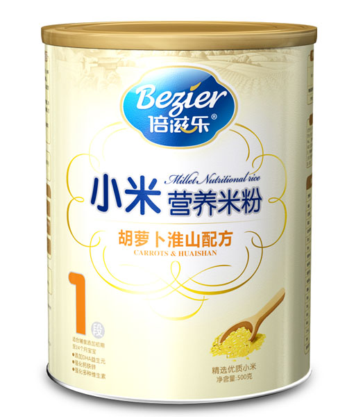 倍滋樂小米胡蘿卜淮山配方1段