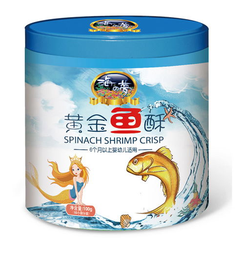 海之夢(mèng)寶寶黃金魚酥桶裝