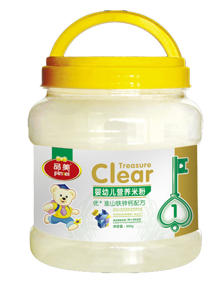 品美yingye優(yōu)+淮山鋅鐵鈣配方米粉1段
