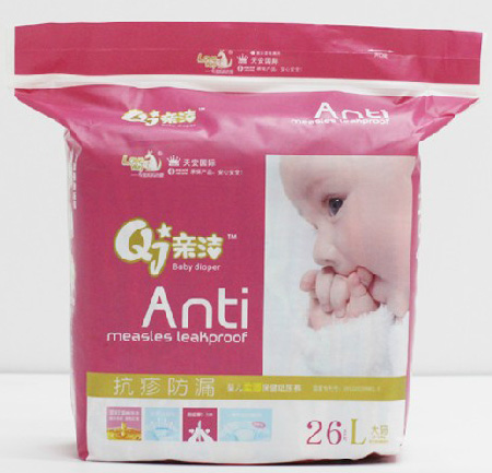 親潔抗疹防漏yinge柔薄紙尿褲L26