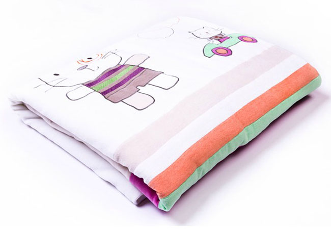 母之戀貓Bby天鵝絨yinge被子